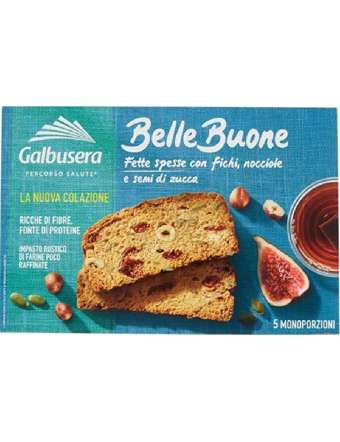 GALBUSERA BELLE BUONE FETTE FICHI E NOCCIOLE GR 200