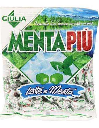 LA GIULIA LATTE E MENTA CARAMELLE GR 200