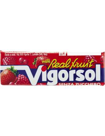 VIGORSOL REAL FRUIT SENZA ZUCCHERI GR 60