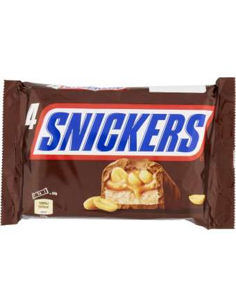 SNICKERS SNACK 4 X 50 GR