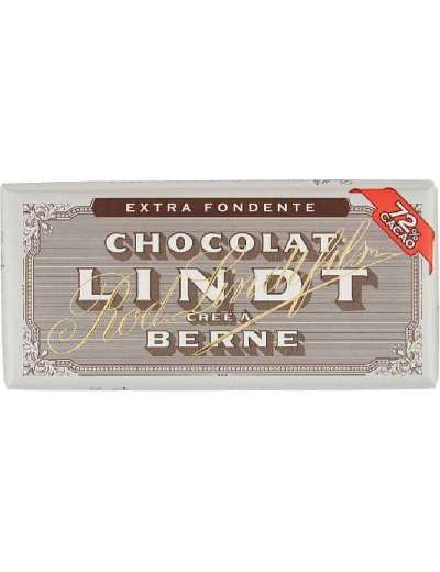 LINDT EXTRA FONDENTE 72% TAVOLETTA GR 100