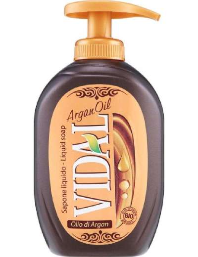 VIDAL SAPONE LIQUIDO ARGAN OIL FLACONE ML 300