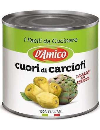 D'AMICO CUORI DI CARCIOFI INTERI KG 2,5