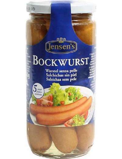 JENSEN'S BOCKWURST WURSTEL GR 1030