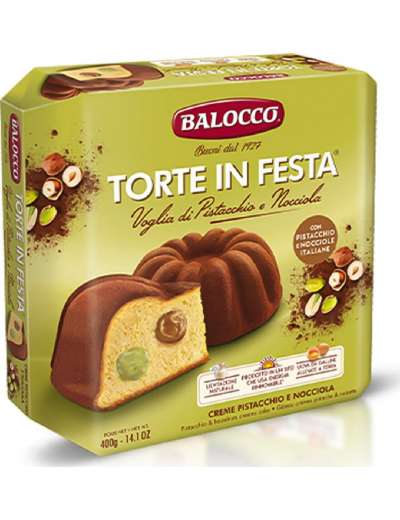 BALOCCO TORTE IN FESTA VOGLIA DI PISTACCHIO E NOCCIOLA GR 400