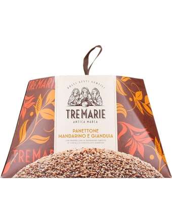 TRE MARIE PANETTONE MANDARINO GIANDUIA GR 750