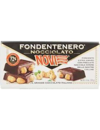 NOVI NOCCIOLATO FONDENTE NERO GR 130