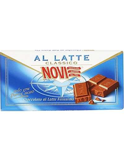 NOVI TAVOLETTA LATTE CIOCCOLATO GR 100