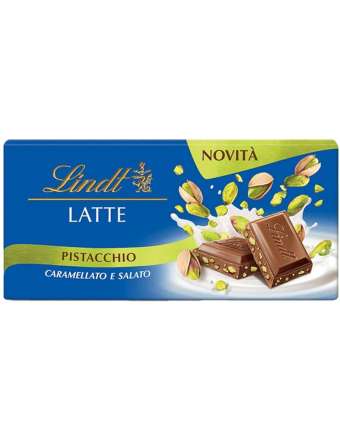 LINDT TAVOLETTA LATTE PIASTACCHIO GR 90