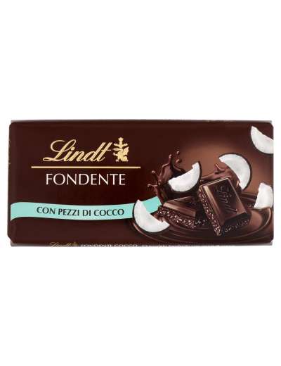 LINDT TAVOLETTA FONDENTE COCCO GR 100