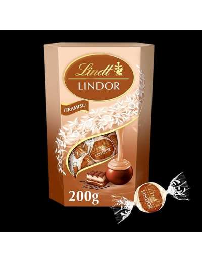 LINDT LINDOR TIRAMISU' GR 200