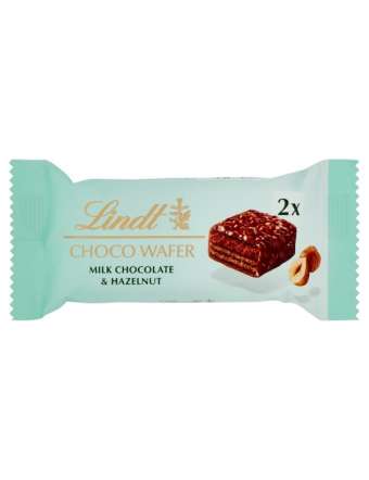 LINDT SNACK CHOCOWAFER NOCCIOLA GR 30