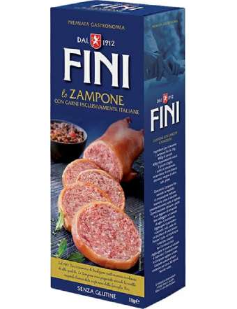 FINI ZAMPONE MODENA IGP 100% ITALIANO KG 1