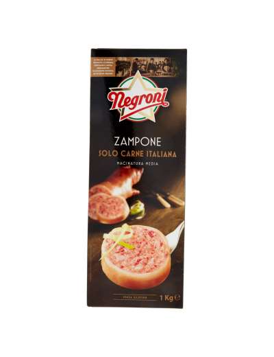 NEGRONI ZAMPONE 100% ITALIANO KG 1