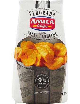 AMICA CHIPS BARBECUE ELDORADA BUSTA GR 100