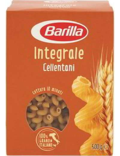 BARILLA CELLENTANI PASTA INTEGRALE GR 500