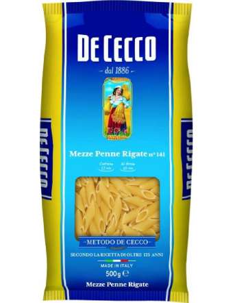 DE CECCO N 141 MEZZE PENNE RIGATE GR 500