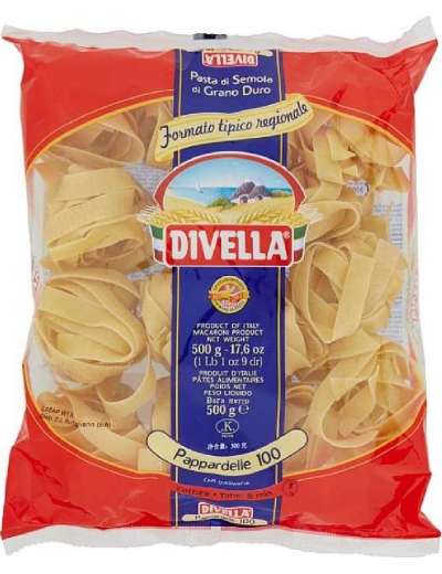 DIVELLA N 100 PAPPARDELLE NIDI SEMOLA GR 500