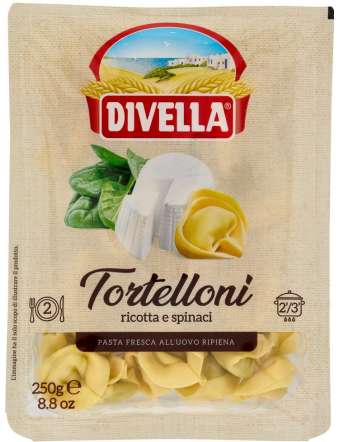 DIVELLA TORTELLONI RICOTTA E SPINACI GR 250