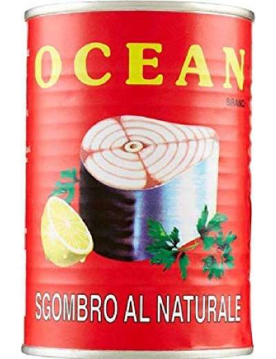 OCEAN MACKEREL SGOMBRO AL NATURALE GR 400