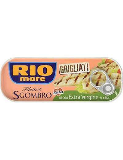 RIO MARE SGOMBRO GRIGLIATO OLIO EXTRAVERGINE GR 120