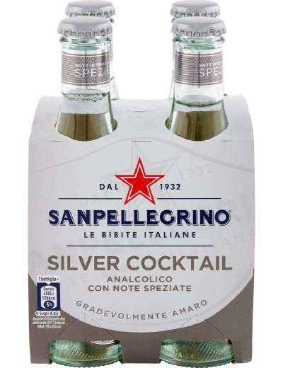 SAN PELLEGRINO SILVER COCKTAIL 4X20 CL