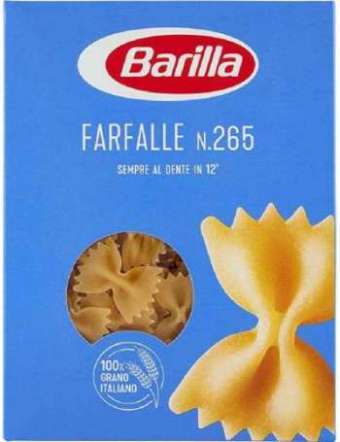 BARILLA N265 FARFALLE GR 500