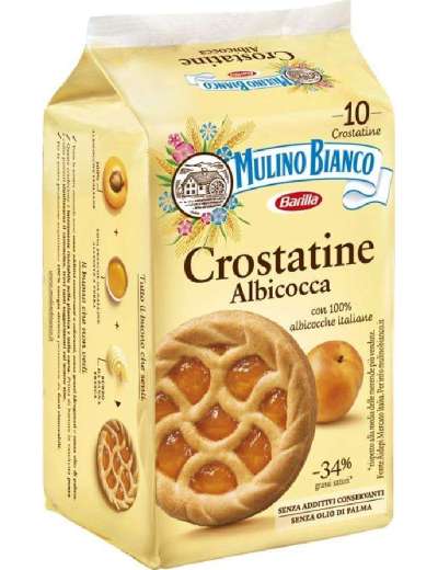 MULINO BIANCO CROSTATINA ALBICOCCA GR 400