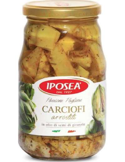 IPOSEA CARCIOFI ARROSTITI SOTT'OLIO GR 530