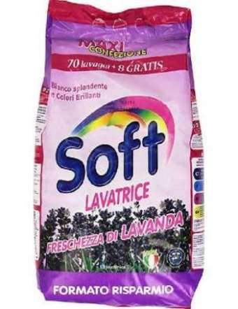 SOFT LAVATRICE POLVERE 70+8 LAVANDA GR 5538