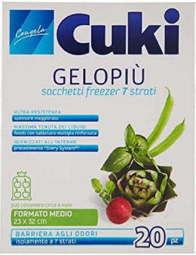 CUKI SACCHETTI MEDI GELOPIU' PZ 20