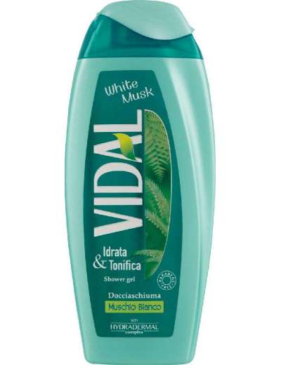 VIDAL BAGNO MUSCHIO BIANCO FLACONE ML 500