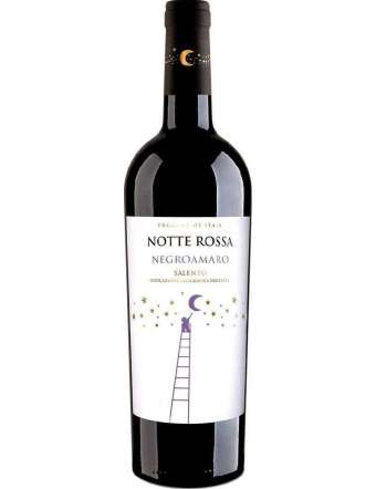 NOTTE ROSSA NEGRAMARO TERRE OTRANTO DOP CL 75