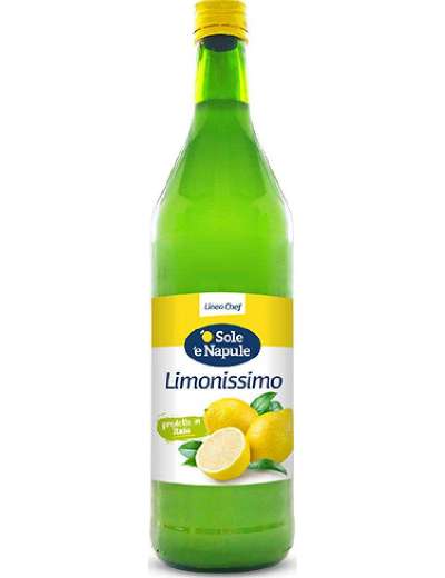 O SOLE E NAPULE SUCCO LIMONE VETRO LINEA CHEF LT 1