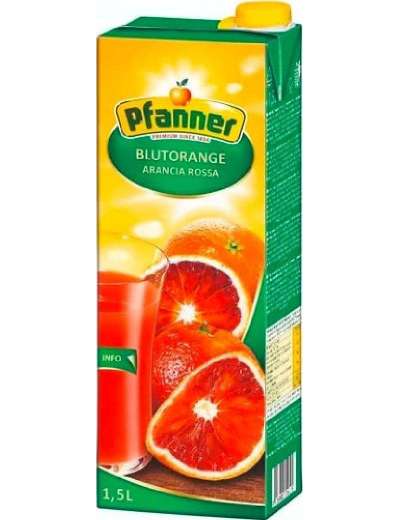 PFANNER SUCCO ARANCIA ROSSA 40% BRIK LT 1