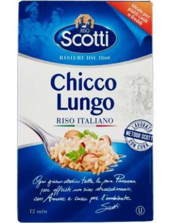 SCOTTI RISO CHICCOLUNGO GR 800