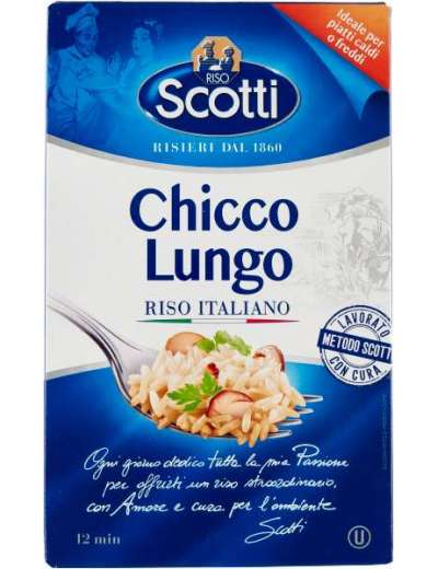 SCOTTI RISO CHICCOLUNGO GR 800
