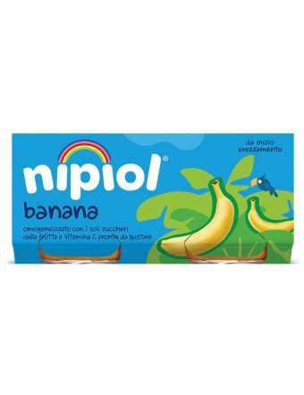 NIPIOL BANANA 2X90GR 180