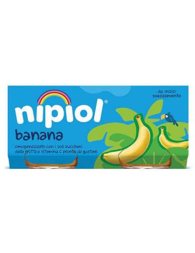 NIPIOL BANANA 2X90GR 180
