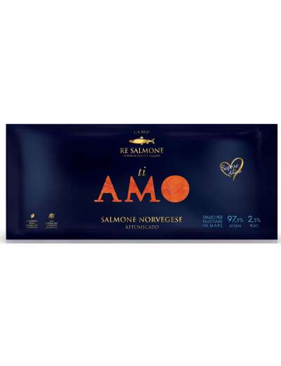 LA NEF RE SALMONE NORVEGESE FETTE GR 200