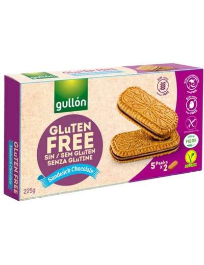 GULLON SANDWICH RIPIENO CIOC SENZA GLUTINE GR 225