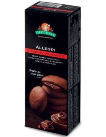 GECCHELE BISCOTTI ALLEGRI RIPIENI CACAO GR 150