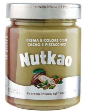 NUTKAO CREMA NOCCIOLA E PISTACCHIO 330GR