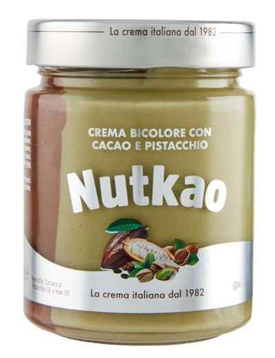 NUTKAO CREMA NOCCIOLA E PISTACCHIO 330GR