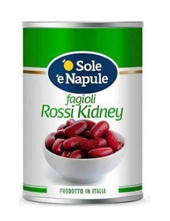 O SOLE E NAPULE FAGIOLI ROSSI LATTINA GR 400