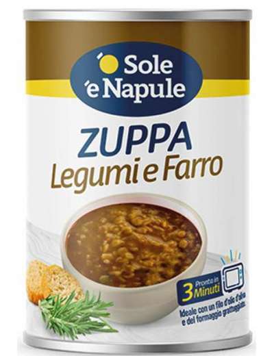 O SOLE E NAPULE ZUPPA CER LEG FARRO G400