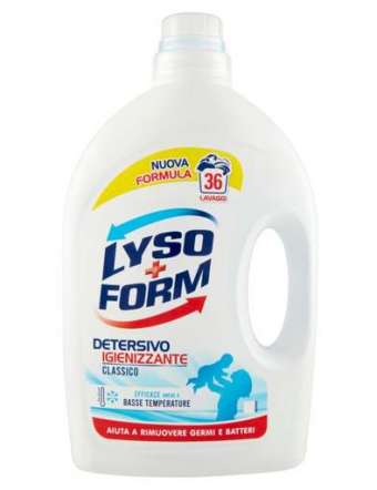LYSOFORM LAVATRICE LIQUIDO CLASSICO 36 LAV