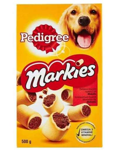 PEDIGREE MARKIES BISCOTT CANE CARN GR 500