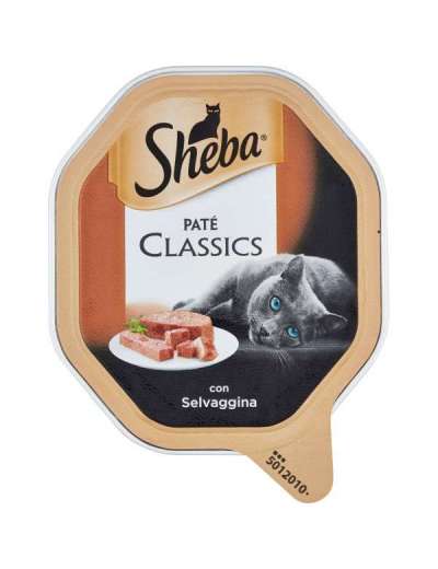 SHEBA FLEXI PATE' CLASSIC SELVAGG. GR 85
