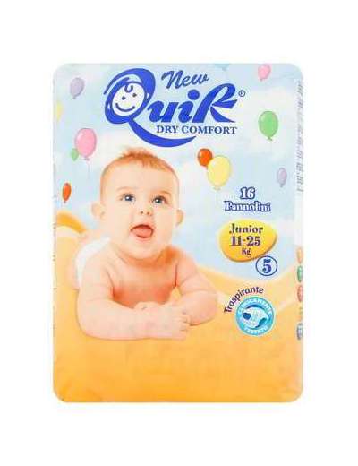 QUIK PANNOLINI JUNIOR 11-25 KG PZ 16